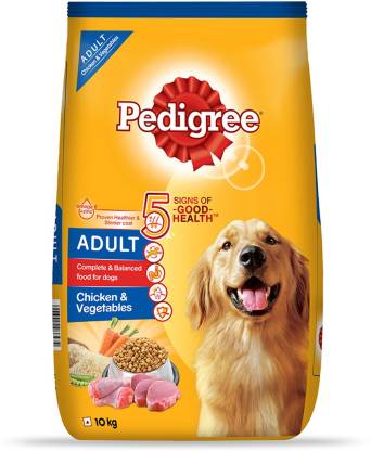 Pedigree Dry Food for Adult Dogs- Chicken & Vegetables Flavour