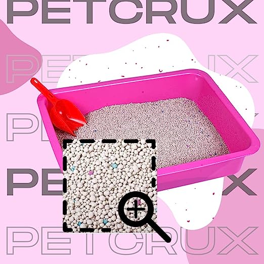 Petcrux Exclusive Scoopable Lavender and Lemon Eco Clump Smart Bentonite Cat Litter, 25Kg
