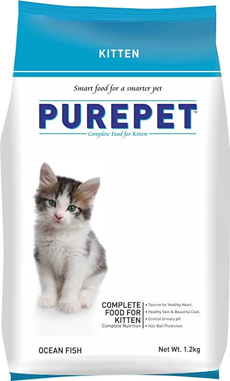 Purepet Ocean Fish Kitten Dry Cat Food