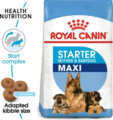 Royal Canin Maxi Starter Pellet Dog Food- Meat Flavor