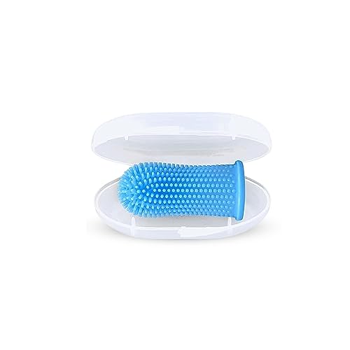 Foodie Puppies Natural Soft Silicone Finger Toothbrush For Dogs