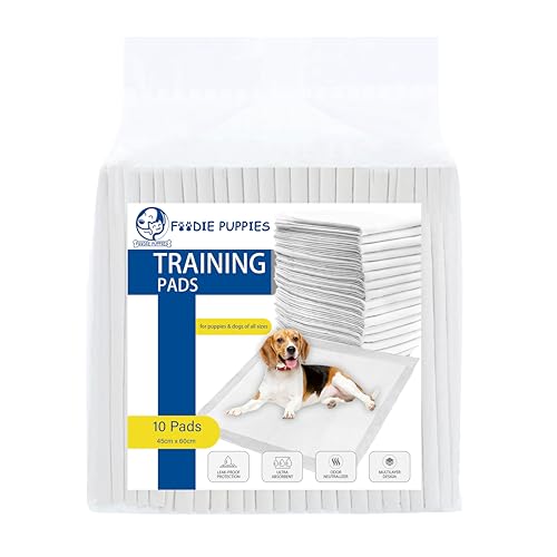 Foodie Puppies Pee & Potty Pet Training Pad (45X60Cm - 10 Pads)