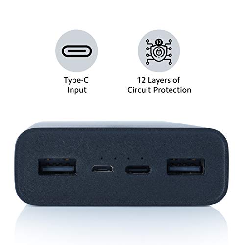 Mi Power Bank 3i 20000mAh with Black Triple Output and Dual Input Port