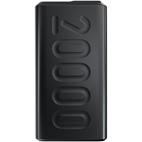 Ambrane 20000mAh Power Bank with 20W Fast Charging, Triple Output, Power Delivery, Type C Input
