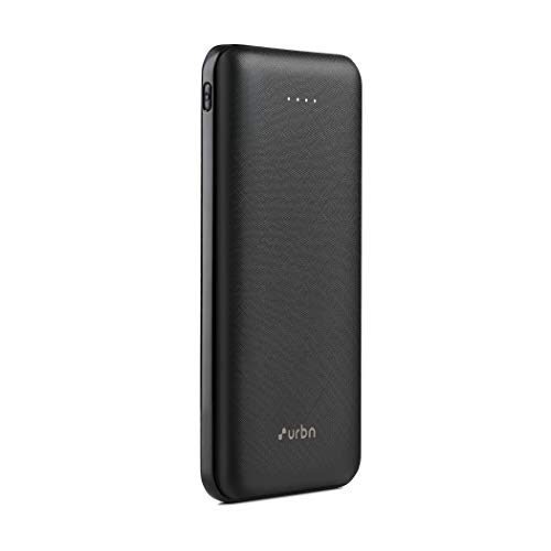 URBN 20000mAh Li-Polymer Ultra Compact Type-C Power Bank with 12W Fast Charge, Type C & Micro Input