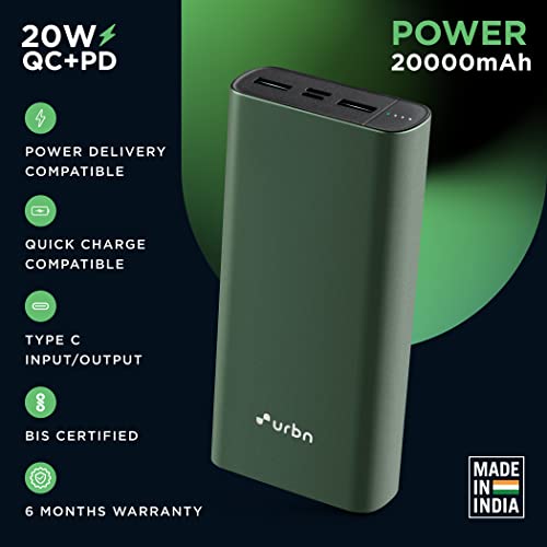 URBN 10000 mAh Lithium Polymer 225W Super Fast Charging