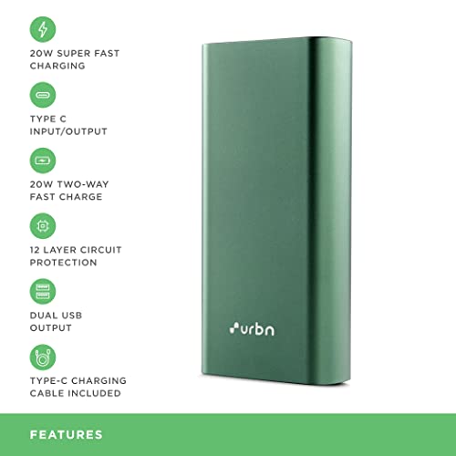 URBN 10000 mAh Lithium Polymer 225W Super Fast Charging