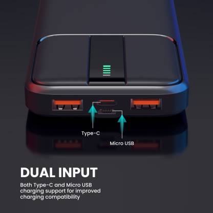 Portronics 10000 Mah Power Bank 12 W Fast Charging
