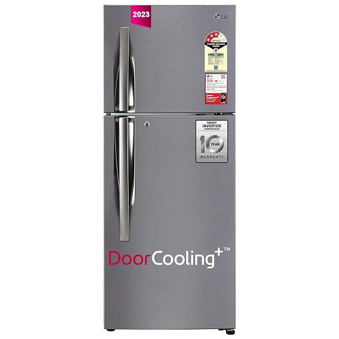 LG 242 L 3 Star Smart Inverter Double Door Refrigerator