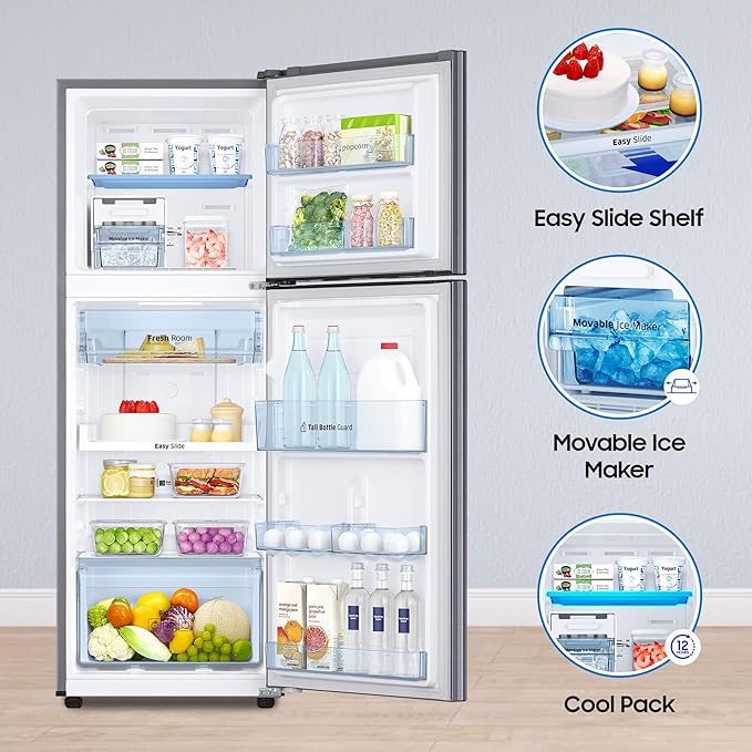 Samsung 236 L 2 Star Frost Free Double Door Refrigerator