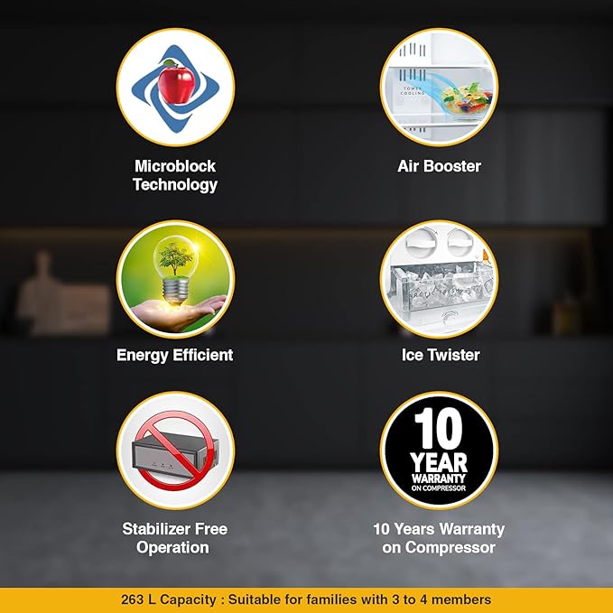 Whirlpool 240 L 5 Star Multi Door Refrigerator