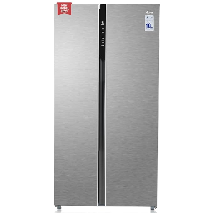 Haier 596 L Frost Free Inverter Side by Side Refrigerator
