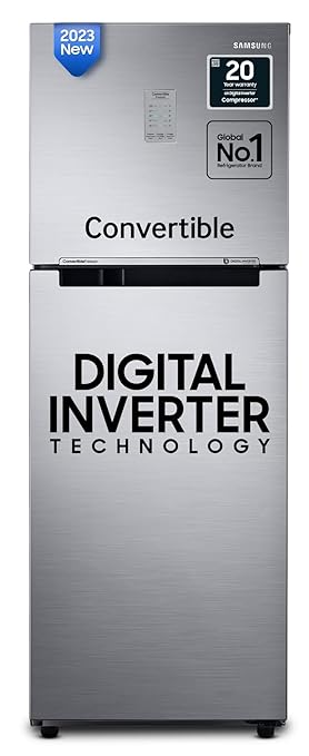 Samsung 236 L 3 Star Convertible Double Door Refrigerator