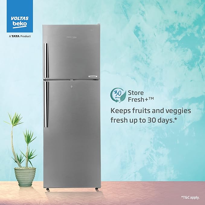 Voltas Beko 250 L Inverter Frost Free Double Door Refrigerator