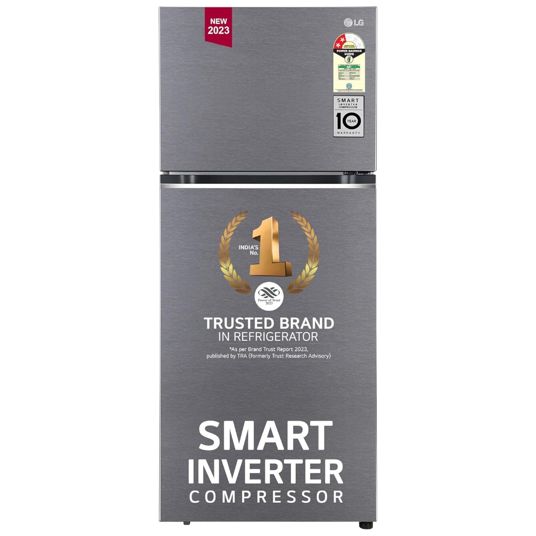 LG 322 L 3 Star Frost Free Smart Inverter Double Door Refrigerator (2023 Model)