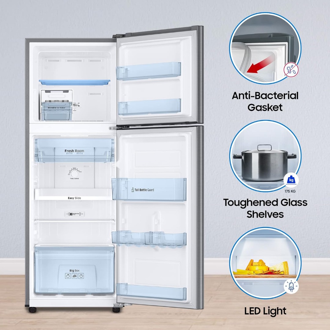 Samsung 236 L 3 Star Digital Inverter Frost Free Double Door Refrigerator (2023 Model)