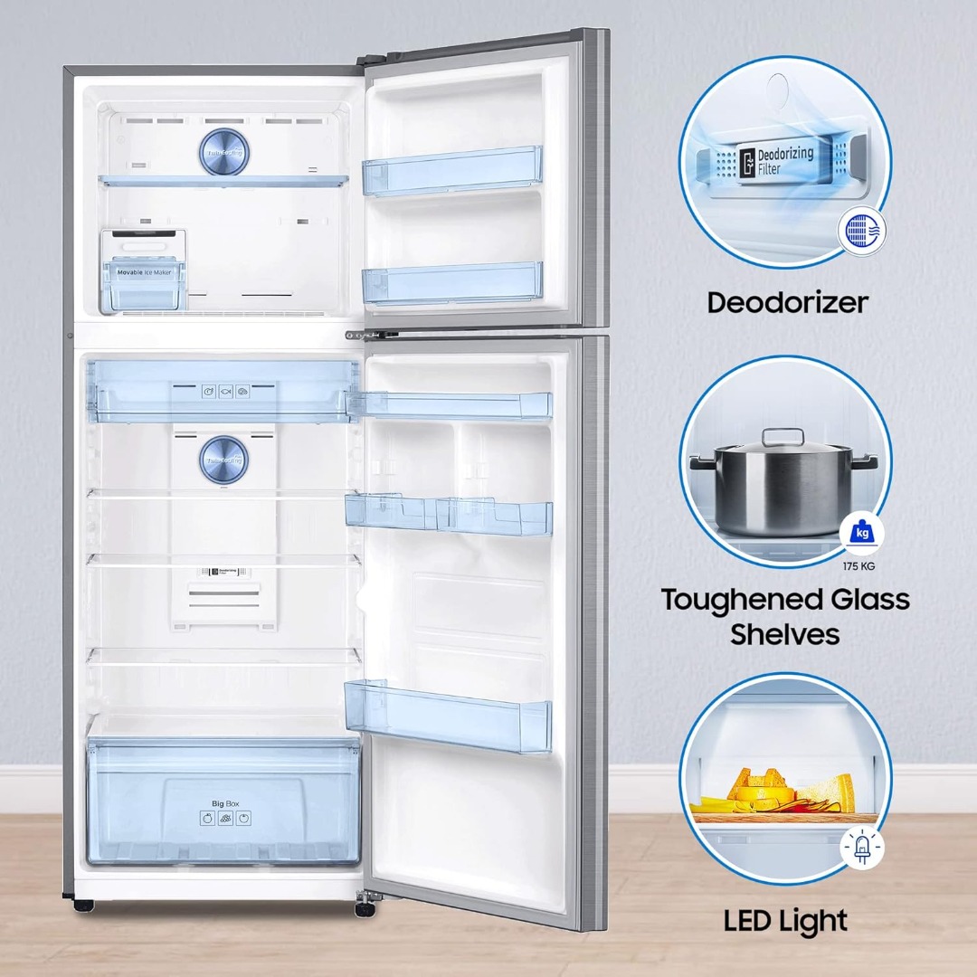 Samsung 385 L 2 Star Frost Free Double Door Refrigerator (2024 Model)