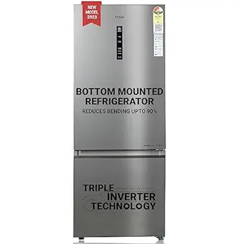 Haier 325 L 3 Star Frost Free Inverter Double Door Refrigerator