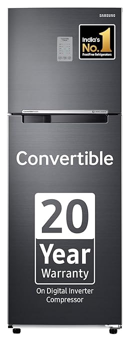Samsung 256 L 3 Star Convertible  Frost Free Double Door Refrigerator