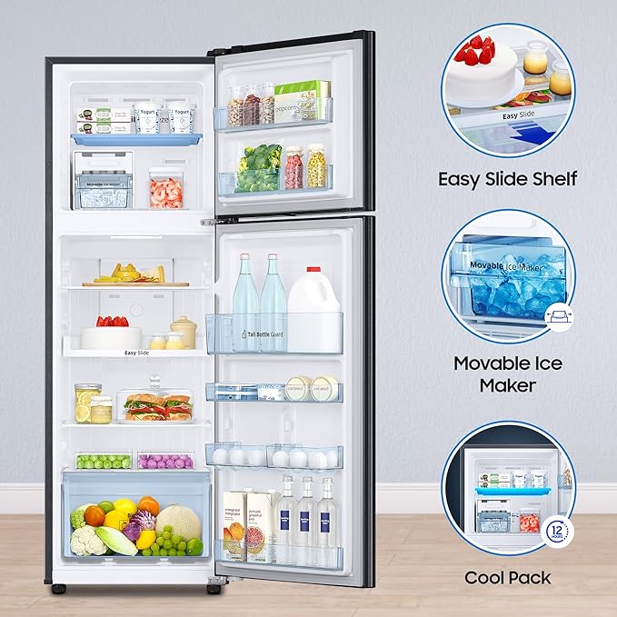 Samsung 256 L 3 Star Convertible  Frost Free Double Door Refrigerator