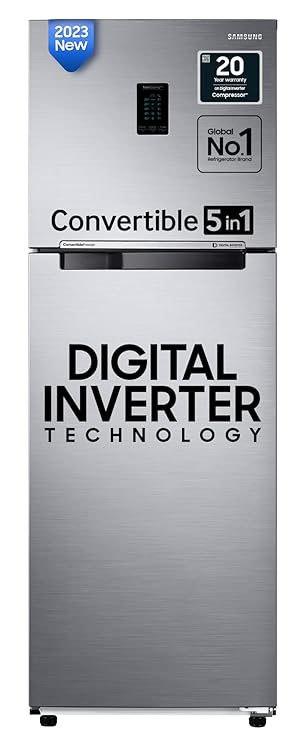 Samsung 322 L 3 Star Convertible Frost Free Double Door Refrigerator