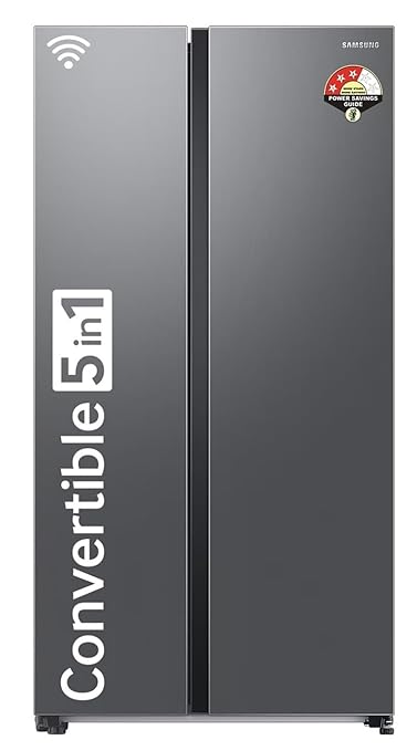 Samsung 653 L 3 Star Convertible 5-in-1 Digital Inverter Embedded Refrigerator