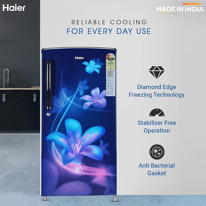 Haier 175 L 2 Star Direct Cool Single Door Refrigerator