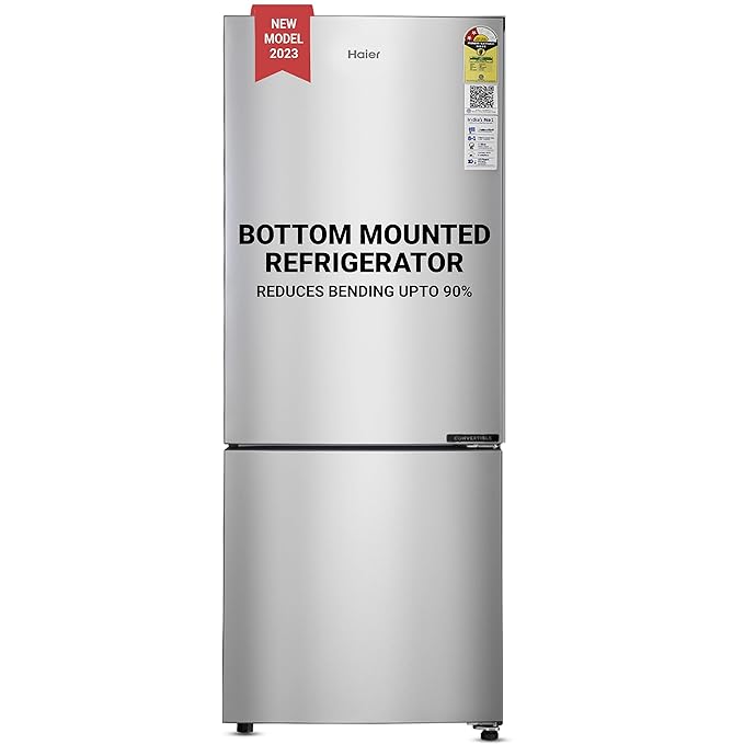 Haier 237 L 2 Star Frost Free Double Door Refrigerator