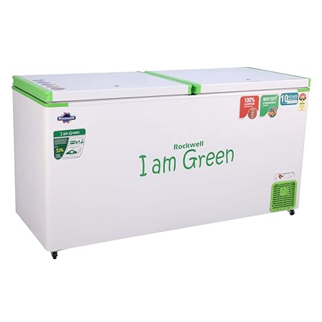 Rockwell 523 Ltr 5 Star Double Door Deep Freezer