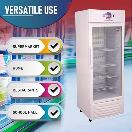 Rockwell 310 L Single glass door Visi cooler