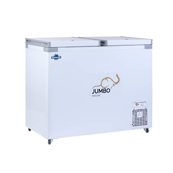 Rockwell 346 L Double Door Convertible Deep Freezer