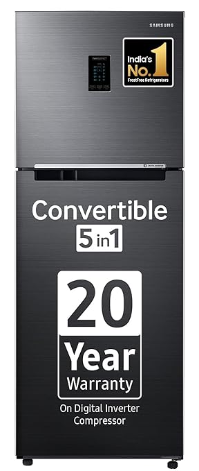 Samsung 301 L 3 Star Inverter Frost Free Double Door Refrigerator