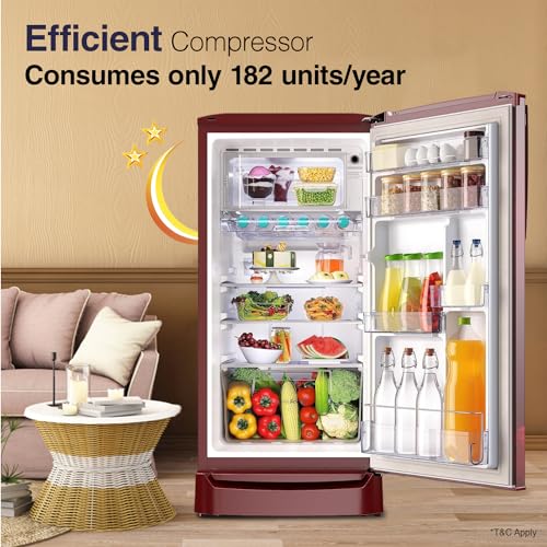 Godrej 183 L 2 Star Direct Cool Single Door Refrigerator, 2023 Model