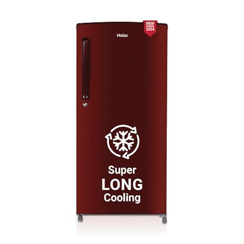 Haier 175L 2 Star Direct Cool Single Door Refrigerator, 2024 Model
