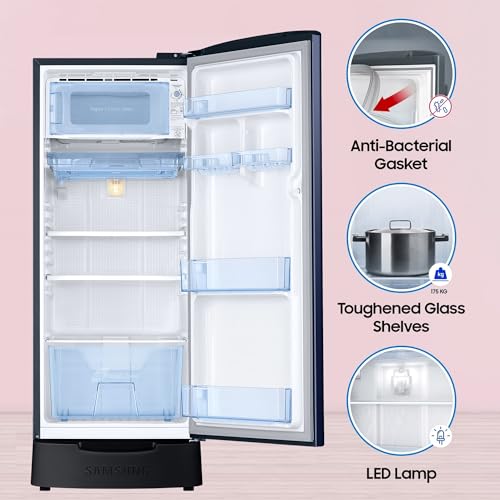 Samsung 183 L 5 Star Direct-Cool Single Door Refrigerator, 2024 Model