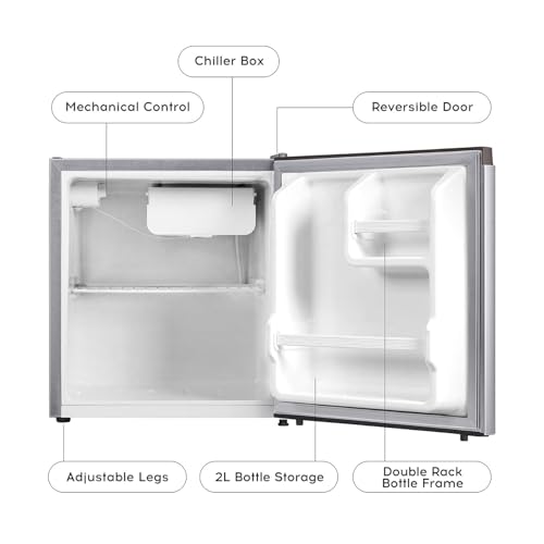 Cruise 45 L 2 Star Minibar Direct Cool Single Door Refrigerator with Freezer