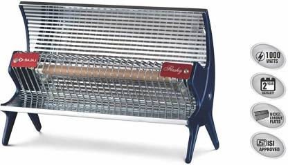 Bajaj Flashy Radiant Room Heater - 1000 Watt