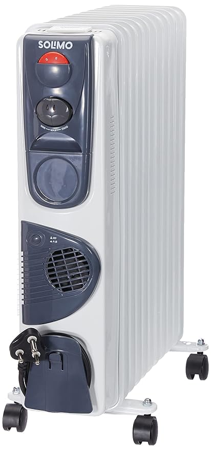Amazon Brand - Solimo OFR Room Heater With 13 Fin, 2900 Watts