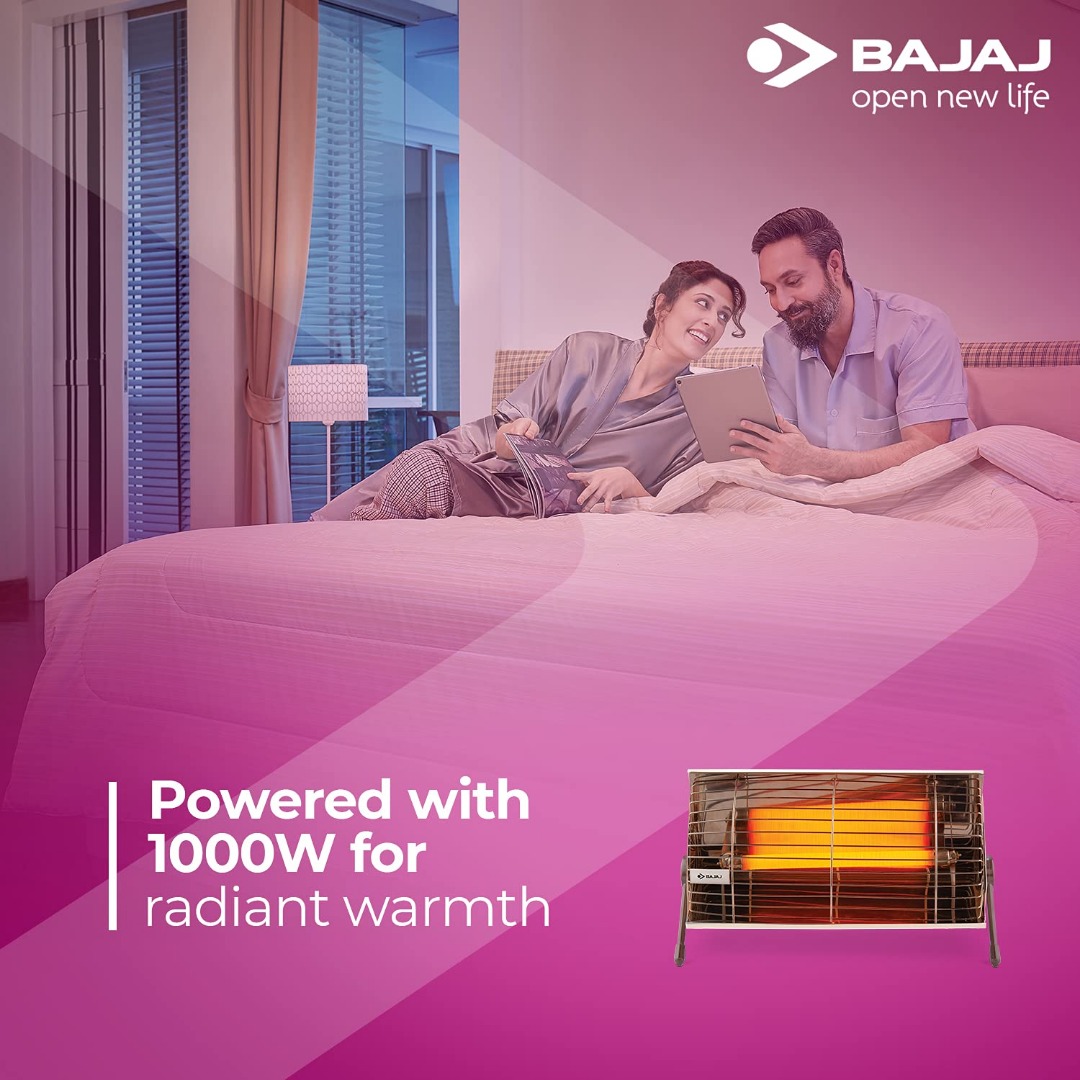Bajaj 1000W  Minor Radiant Room Heater