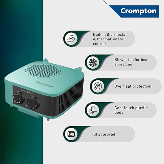 Crompton 2000W Insta Comfort Heater