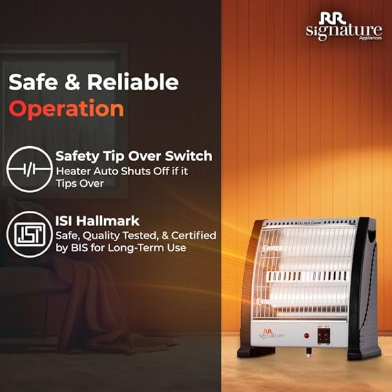 RR Signature 800W Quartz Room Heater