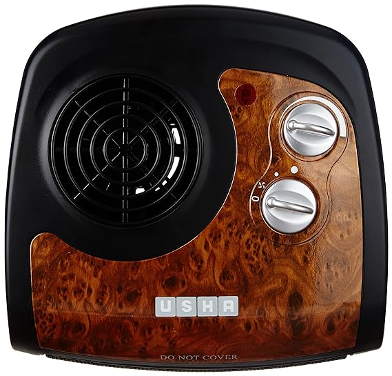 Usha 1212 PTC 1500W Fan Heater with Adjustable Thermostat