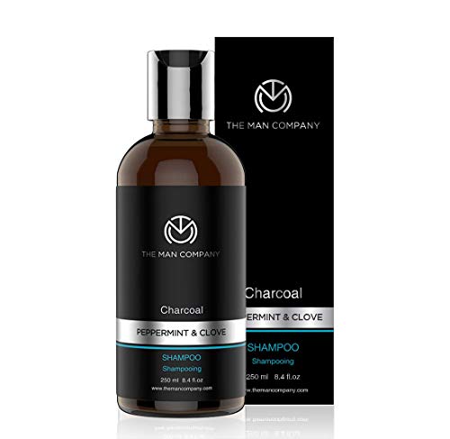 The Man Company Charcoal Peppermint and Clove Shampoo