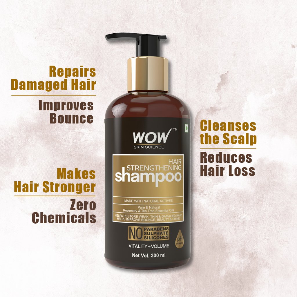 Wow Hair Strengthening Shampoo