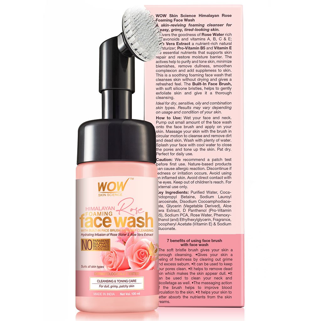 Wow Himalayan Rose Shampoo with Rose Hydrosol