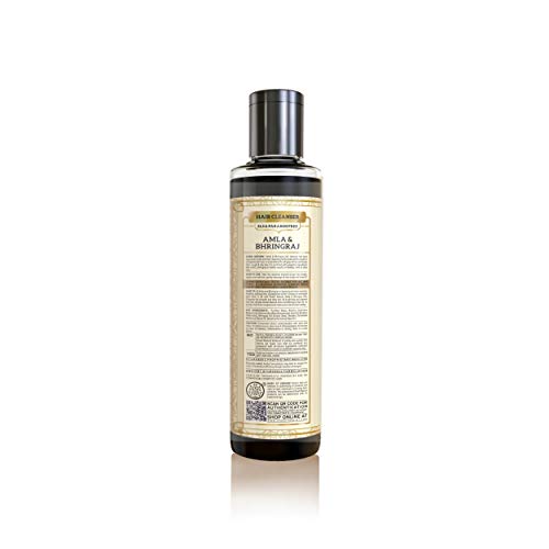 Khadi Naturals Ayurvedic Amla and Bhringraj Shampoo, SLS and Paraben Free