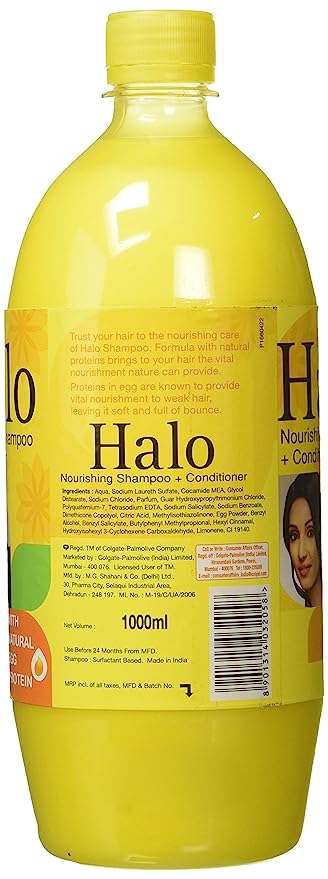 Halo Shampoo with Natural Egg Protein
