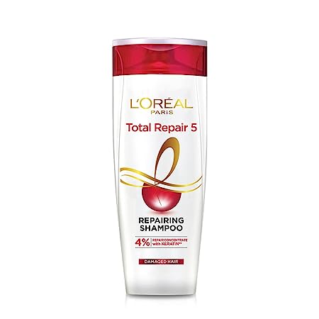 Loreal Paris Shampoo, For Damaged and Weak Hair, With Pro-Keratin + Ceramide