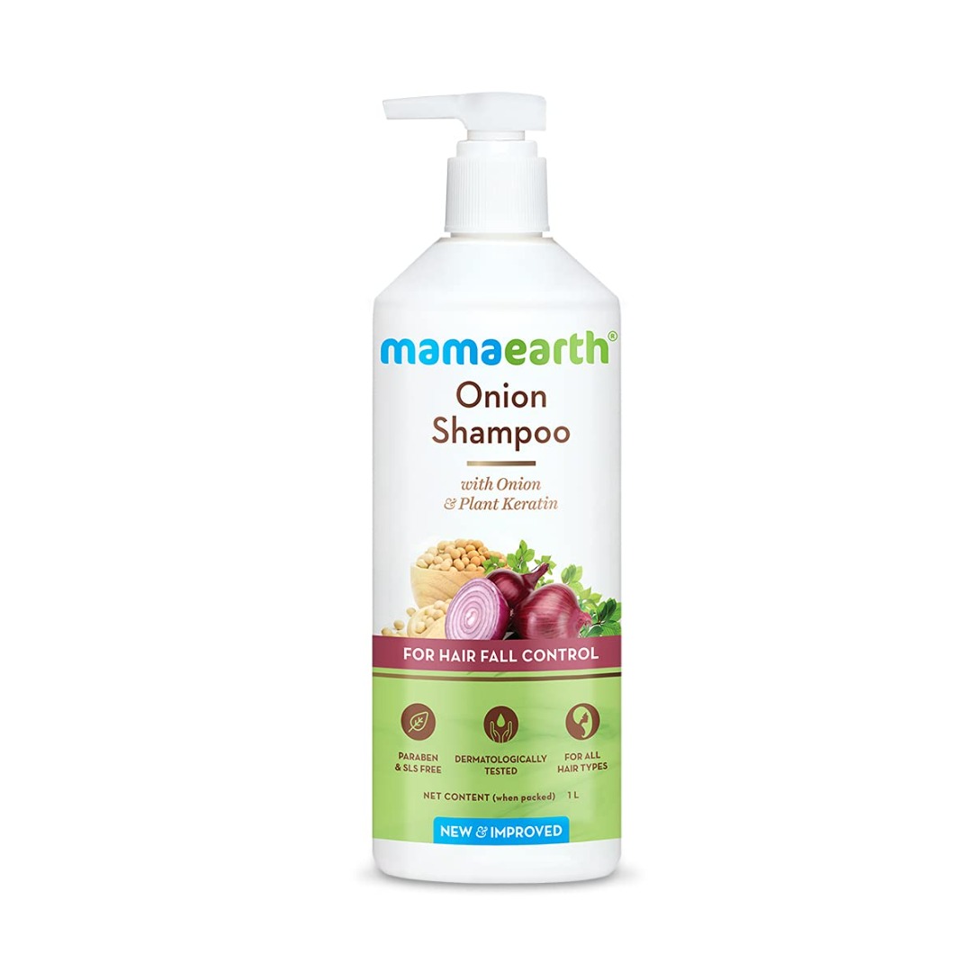 Mamaearth Onion Hair Fall Shampoo for Hair Growth & Hair Fall Control