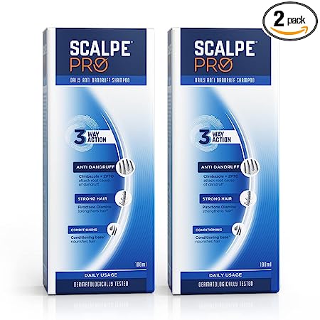 Scalpe Pro Anti-dandruff Shampoo, Pack of 2